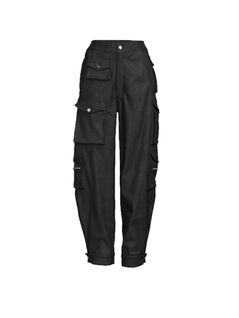 Aritzia EB Denim Cargo Jean - Dark Blue, Size M